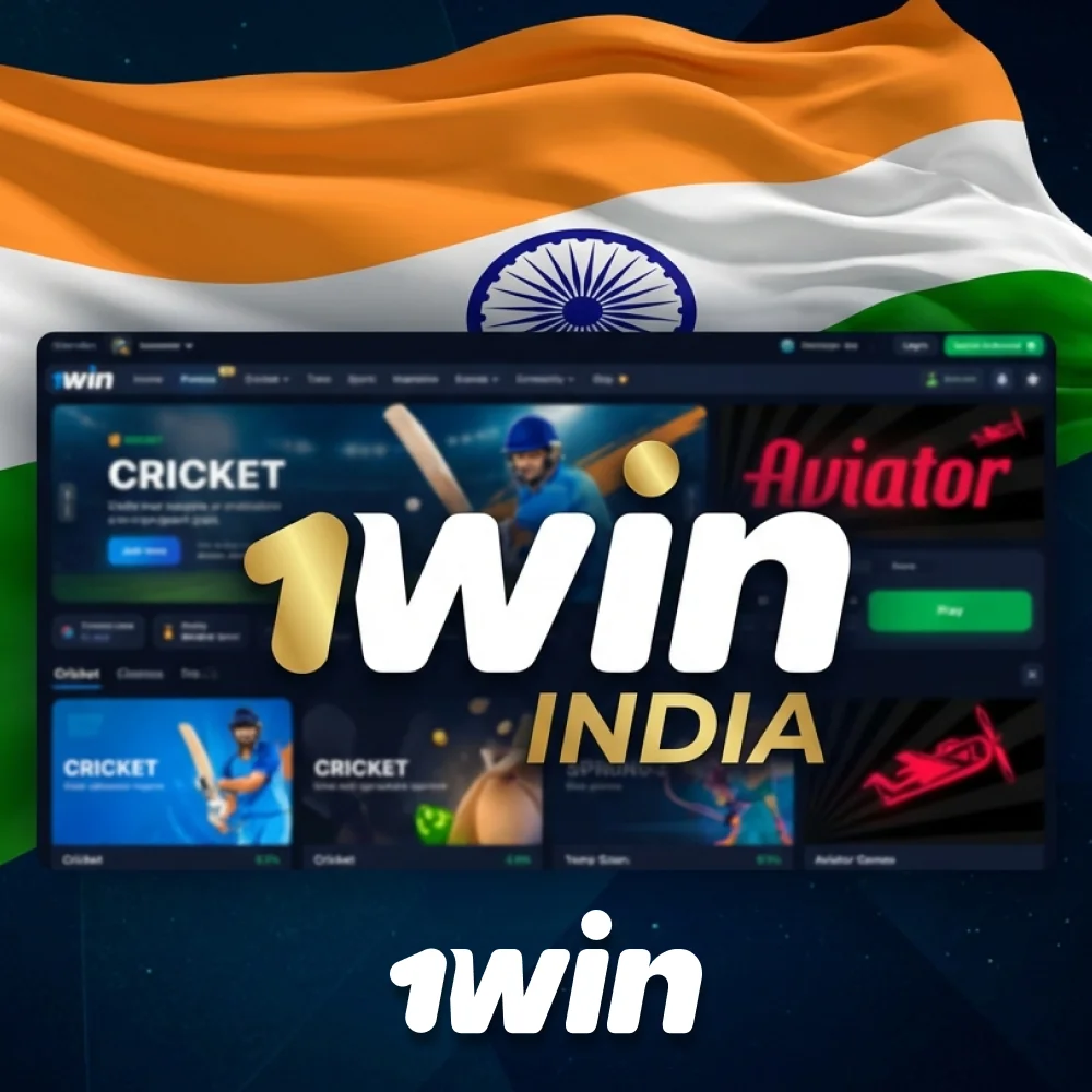 1Win is an online casino and sports betting platform based in India